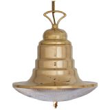 Boardwalk Brass Pendant Light